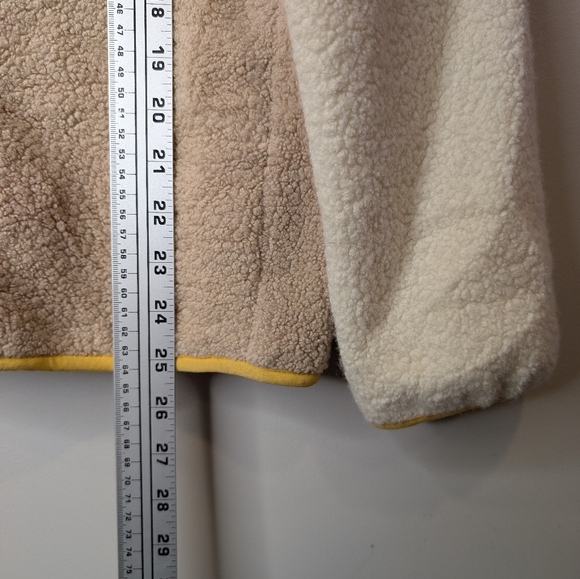 Tilley Colour-Block Sherpa Popover Fleece Size S/P Like New - Picture 10 of 10